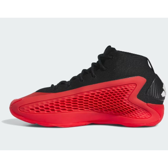 Adidas Anthony Edwards 1 (A.E. 1), Men's 8, New in Box, Red/Black - Picture 1 of 4
